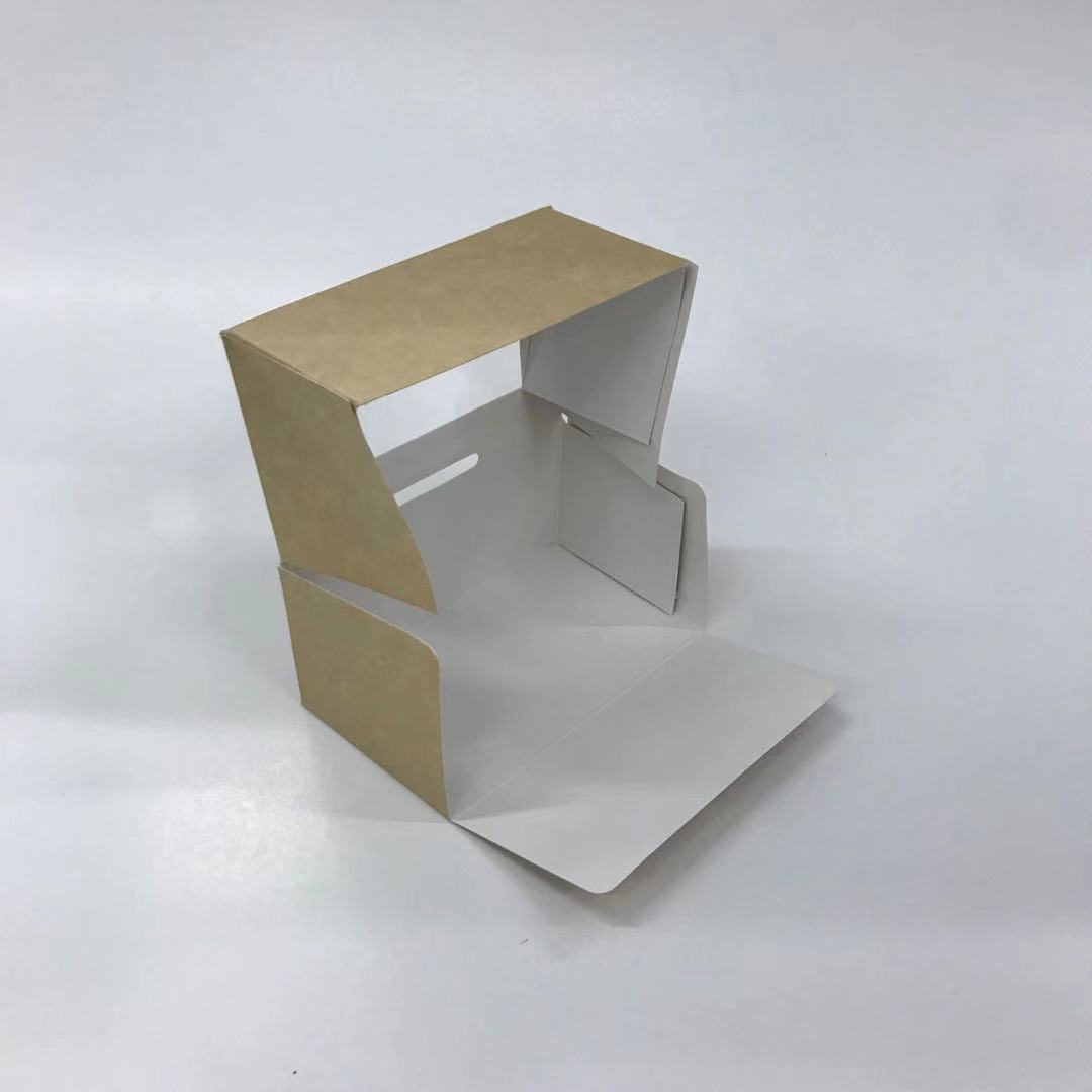 雙開式單窗牛皮紙盒(細)(圖2)