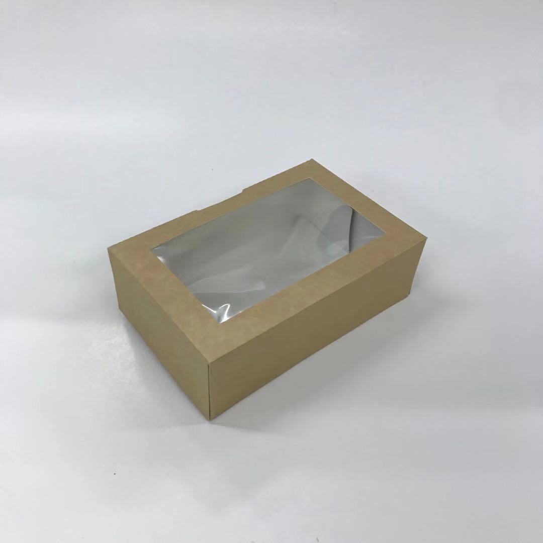 雙開式單窗牛皮紙盒(大)(圖1)